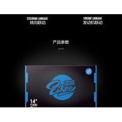 EIKEE Y18082 18082 BMW HYBRID V8 LE MANS RACING 1 tỷ lệ 1:8 bộ đồ chơi xếp lắp ráp ghép mô hình Technic Kỹ Thuật Công Nghệ Cao Mô Hình Phương Tiện 3507 khối