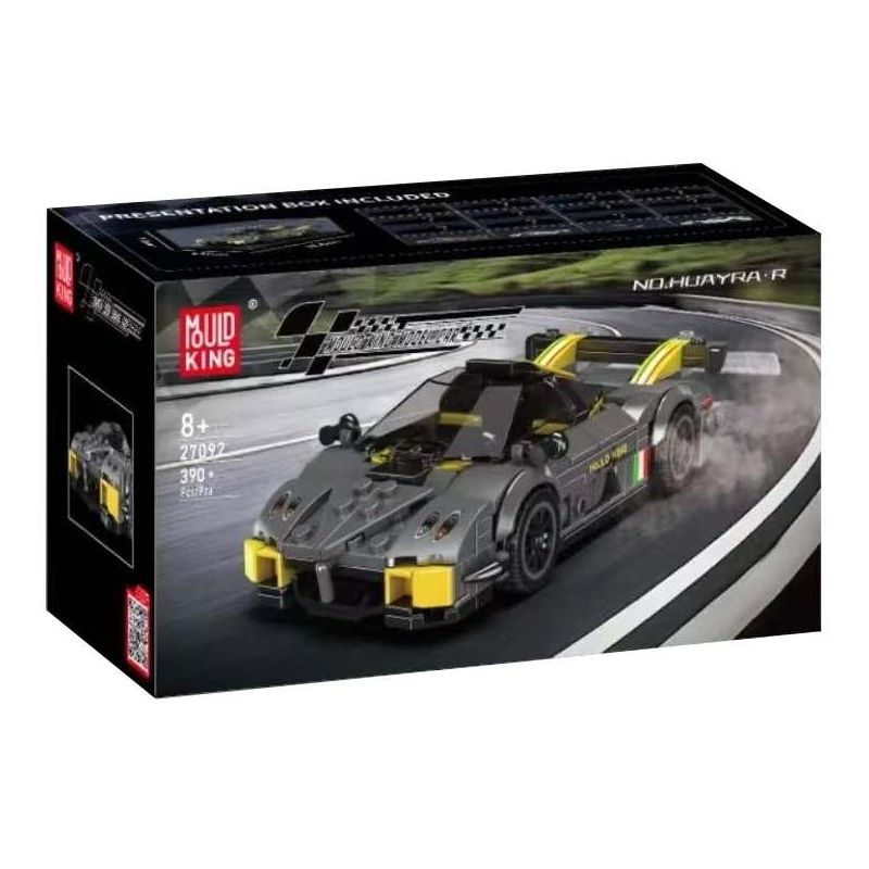 MouldKing 27092 Mould King 27092 PAGANI HUAYRA bộ đồ chơi xếp lắp ráp ghép mô hình Speed Champions Racing Cars Đua Xe Công Thức 390 khối