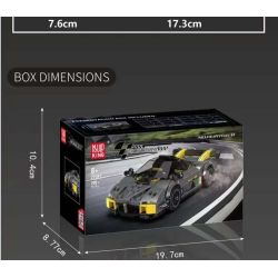 MouldKing 27092 Mould King 27092 PAGANI HUAYRA bộ đồ chơi xếp lắp ráp ghép mô hình Speed Champions Racing Cars Đua Xe Công Thức 390 khối