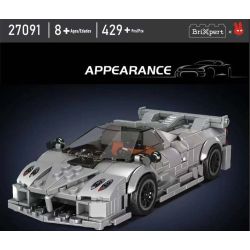 MouldKing 27091 Mould King 27091 PAGANI HUAYRA IMOLA bộ đồ chơi xếp lắp ráp ghép mô hình Speed Champions Racing Cars Đua Xe Công Thức 429 khối