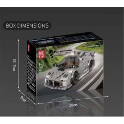 MouldKing 27091 Mould King 27091 PAGANI HUAYRA IMOLA bộ đồ chơi xếp lắp ráp ghép mô hình Speed Champions Racing Cars Đua Xe Công Thức 429 khối
