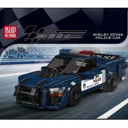 MouldKing 27090 Mould King 27090 FORD MUSTANG SHELBY GT500 XE CẢNH SÁT bộ đồ chơi xếp lắp ráp ghép mô hình Speed Champions Racing Cars SHELBY GT500 POLICE CAR Đua Xe Công Thức 489 khối