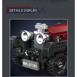 MouldKing 27101 Mould King 27101 BENTLEY 8 LÍT CHIẾC XE CỔ ĐIỂN SANG TRỌNG bộ đồ chơi xếp lắp ráp ghép mô hình Speed Champions Racing Cars BENTLEY 8 LITRE SUPER LUXURY CAR Đua Xe Công Thức 319 khối