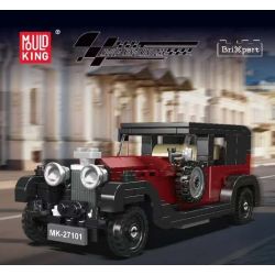MouldKing 27101 Mould King 27101 BENTLEY 8 LÍT CHIẾC XE CỔ ĐIỂN SANG TRỌNG bộ đồ chơi xếp lắp ráp ghép mô hình Speed Champions Racing Cars BENTLEY 8 LITRE SUPER LUXURY CAR Đua Xe Công Thức 319 khối