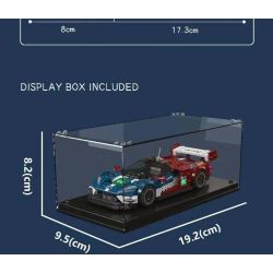 MouldKing 27103 Mould King 27103 LE MANS CHAMPION 2016 FORD GT RACING XE bộ đồ chơi xếp lắp ráp ghép mô hình Speed Champions Racing Cars GT2016 LEMANS ENDURANCE RACING CAR Đua Xe Công Thức 347 khối