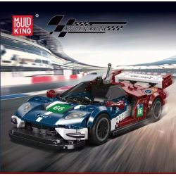 MouldKing 27103 Mould King 27103 LE MANS CHAMPION 2016 FORD GT RACING XE bộ đồ chơi xếp lắp ráp ghép mô hình Speed Champions Racing Cars GT2016 LEMANS ENDURANCE RACING CAR Đua Xe Công Thức 347 khối