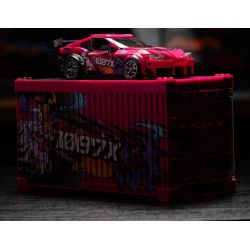 PINBO PB8852 8852 BULL DEMON KING SUPRA MK5 bộ đồ chơi xếp lắp ráp ghép mô hình Speed Champions Racing Cars Đua Xe Công Thức 415 khối