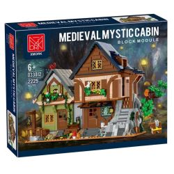 MorkModel 033012 Mork Model 033012 NGÔI NHÀ BÍ MẬT THỜI TRUNG CỔ bộ đồ chơi xếp lắp ráp ghép mô hình Medieval Castle MEDIEVAL MYSTIC CABIN Chiến Tranh Trung Cổ 2225 khối