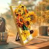 JIESTAR JJ9233 9233 KHUNG HƯỚNG DƯƠNG bộ đồ chơi xếp lắp ráp ghép mô hình Art SUNFLOWER PHOTO FRAME 1011 khối