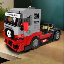 MouldKing 24085 Mould King 24085 XE TẢI ĐUA bộ đồ chơi xếp lắp ráp ghép mô hình City RACING TRUCK Thành Phố 491 khối