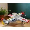 MouldKing 24068 Mould King 24068 MÁY BAY CHIẾN ĐẤU P-51D MUSTANG bộ đồ chơi xếp lắp ráp ghép mô hình City P-51D MUSTANG FIGHTER Thành Phố 396 khối