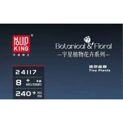 MouldKing 24117 Mould King 24117 CÂY CHẬU NHỎ bộ đồ chơi xếp lắp ráp ghép mô hình Creator TINY PLANTS Sáng Tạo 240 khối