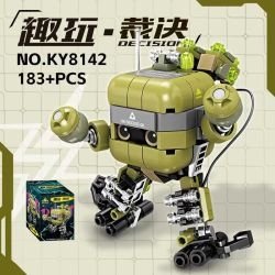 Kazi KY8142 8142 FUN 8 STYLES CRUSH SEMICOLON DEFENDER CAMI EXPLORER WRECK BOXER RECTICT bộ đồ chơi xếp lắp ráp ghép mô hình 1262 khối