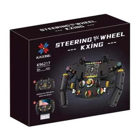 KAIXING K96217 96217 TAY LÁI MÔ PHỎNG ĐUA CÔNG THỨC bộ đồ chơi xếp lắp ráp ghép mô hình Technic STEERING WHEEL Kỹ Thuật Công Nghệ Cao Mô Hình Phương Tiện
