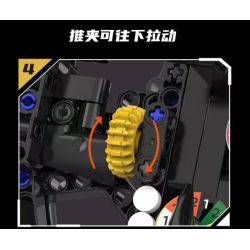 KAIXING K96217 96217 TAY LÁI MÔ PHỎNG ĐUA CÔNG THỨC bộ đồ chơi xếp lắp ráp ghép mô hình Technic STEERING WHEEL Kỹ Thuật Công Nghệ Cao Mô Hình Phương Tiện