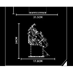 KAIXING K96217 96217 TAY LÁI MÔ PHỎNG ĐUA CÔNG THỨC bộ đồ chơi xếp lắp ráp ghép mô hình Technic STEERING WHEEL Kỹ Thuật Công Nghệ Cao Mô Hình Phương Tiện