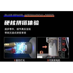 KAIXING K96121-2 96121-2 TRẠM VŨ TRỤ ORION bộ đồ chơi xếp lắp ráp ghép mô hình SPACE POST