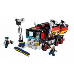 Enlighten 1912 Qman 1912 non  KHỦNG BỐ BẰNG XE TẢI bộ đồ chơi xếp lắp ráp ghép mô hình Police POLICE BATTLE FORCE THE ASSAULT Cảnh Sát 292 khối