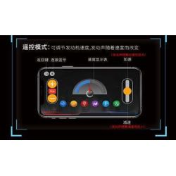 KAIXING K96204 96204 ĐỘNG CƠ SIÊU XE MÔ PHỎNG bộ đồ chơi xếp lắp ráp ghép mô hình Technic SUPERCAR V8 ENGINE Kỹ Thuật Công Nghệ Cao Mô Hình Phương Tiện 3201 khối