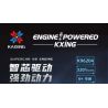 KAIXING K96204 96204 ĐỘNG CƠ SIÊU XE MÔ PHỎNG bộ đồ chơi xếp lắp ráp ghép mô hình Technic SUPERCAR V8 ENGINE Kỹ Thuật Công Nghệ Cao Mô Hình Phương Tiện 3201 khối