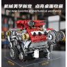 KAIXING K96204 96204 ĐỘNG CƠ SIÊU XE MÔ PHỎNG bộ đồ chơi xếp lắp ráp ghép mô hình Technic SUPERCAR V8 ENGINE Kỹ Thuật Công Nghệ Cao Mô Hình Phương Tiện 3201 khối