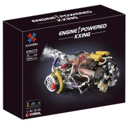 KAIXING K96210 96210 ĐỘNG CƠ SIÊU XE MÔ PHỎNG bộ đồ chơi xếp lắp ráp ghép mô hình Technic SUPERCAR V8 ENGINE Kỹ Thuật Công Nghệ Cao Mô Hình Phương Tiện 1394 khối