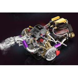 KAIXING K96210 96210 ĐỘNG CƠ SIÊU XE MÔ PHỎNG bộ đồ chơi xếp lắp ráp ghép mô hình Technic SUPERCAR V8 ENGINE Kỹ Thuật Công Nghệ Cao Mô Hình Phương Tiện 1394 khối