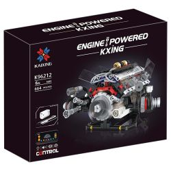 KAIXING K96212 96212 ĐỘNG CƠ SIÊU XE MÔ PHỎNG bộ đồ chơi xếp lắp ráp ghép mô hình Technic SUPERCAR V8 ENGINE Kỹ Thuật Công Nghệ Cao Mô Hình Phương Tiện 664 khối