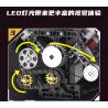 KAIXING K96212 96212 ĐỘNG CƠ SIÊU XE MÔ PHỎNG bộ đồ chơi xếp lắp ráp ghép mô hình Technic SUPERCAR V8 ENGINE Kỹ Thuật Công Nghệ Cao Mô Hình Phương Tiện 664 khối
