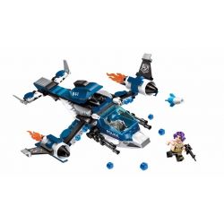 Enlighten 1911 Qman 1911 non  MÁY BAY CẢNH SÁT TIÊU DIỆT TỘI PHẠM bộ đồ chơi xếp lắp ráp ghép mô hình Police POLICE BATTLE FORCE THE SECRET MISSION 275 khối