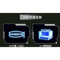 KAIYU KEEYEE WORLD K96220 96220 MÁY MÓC BIONIC TYRANNOSAURUS bộ đồ chơi xếp lắp ráp ghép mô hình BIONIC CYBORG TYRANNOSAURUS REX