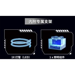 KAIYU KEEYEE WORLD K96222 96222 MÁY MÓC BIONIC SPINOSAURUS bộ đồ chơi xếp lắp ráp ghép mô hình