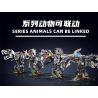 KAIYU KEEYEE WORLD K96222 96222 MÁY MÓC BIONIC SPINOSAURUS bộ đồ chơi xếp lắp ráp ghép mô hình