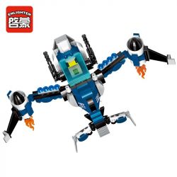 Enlighten 1911 Qman 1911 non  MÁY BAY CẢNH SÁT TIÊU DIỆT TỘI PHẠM bộ đồ chơi xếp lắp ráp ghép mô hình Police POLICE BATTLE FORCE THE SECRET MISSION 275 khối