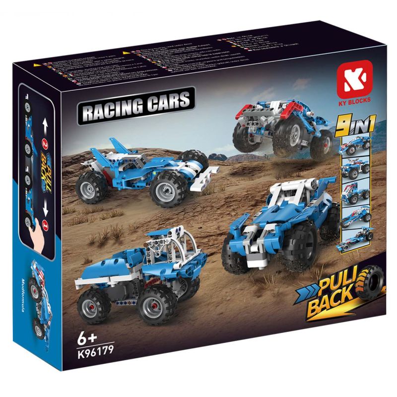 KAIYU KEEYEE WORLD K96179 96179 9IN1 BACK-ROAD bộ đồ chơi xếp lắp ráp ghép mô hình Technic Kỹ Thuật Công Nghệ Cao Mô Hình Phương Tiện