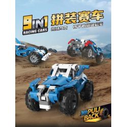 KAIYU KEEYEE WORLD K96179 96179 9IN1 BACK-ROAD bộ đồ chơi xếp lắp ráp ghép mô hình Technic Kỹ Thuật Công Nghệ Cao Mô Hình Phương Tiện