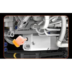 KAIYU KEEYEE WORLD K96213 96213 ĐỘNG CƠ SIÊU XE MÔ PHỎNG bộ đồ chơi xếp lắp ráp ghép mô hình Technic SUPERCAR V8 ENGINE Kỹ Thuật Công Nghệ Cao Mô Hình Phương Tiện 770 khối