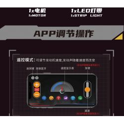 KAIYU KEEYEE WORLD K96208 96208 ĐỘNG CƠ bộ đồ chơi xếp lắp ráp ghép mô hình Technic Kỹ Thuật Công Nghệ Cao Mô Hình Phương Tiện 564 khối