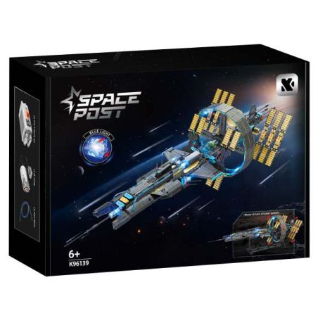 KAIYU KEEYEE WORLD K96139 96139 TRẠM VŨ TRỤ HAOLONGXING bộ đồ chơi xếp lắp ráp ghép mô hình