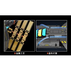 KAIYU KEEYEE WORLD K96139 96139 TRẠM VŨ TRỤ HAOLONGXING bộ đồ chơi xếp lắp ráp ghép mô hình