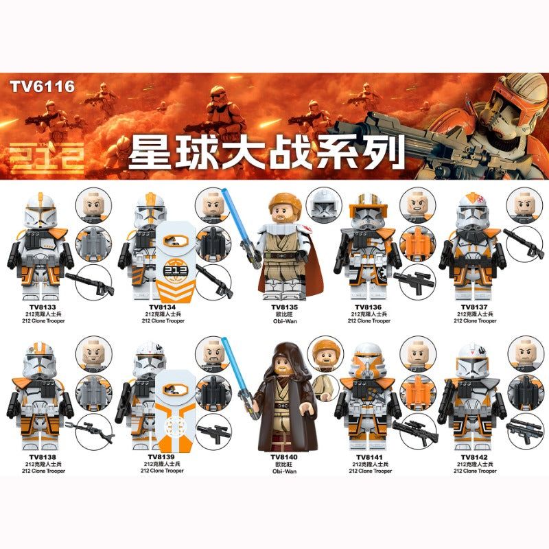 TV TV6116 TV TV8133 TV TV8134 TV TV8135 TV TV8136 TV TV8137 TV TV8138 TV TV8139 TV TV8140 TV TV8141 TV TV8142 Xếp hình lắp ráp ghép mô hình Nhân vật Star Wars 10