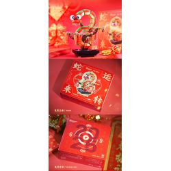 Gobricks G2501 Xếp hình lắp ráp ghép mô hình Con rắn đến rồi đi