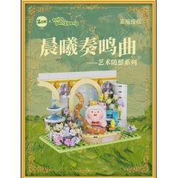 Zoin GT104 Sunrise Sonata Xếp hình lắp ráp ghép mô hình Flyingdongdong Art Suy nghĩ: Sonata of the Dawn