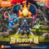BLOKEES 74101 Xếp hình lắp ráp ghép mô hình Lời mở đầu của Pokémon CV-L Adventure: Koga Ninja Frog