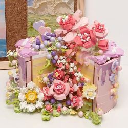 Weile Creation 2057 Xếp hình lắp ráp ghép mô hình Cửa hàng tráng miệng: Bánh Qian Song Xiang