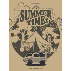 Pinbo PB8823 Summer Time 2 Xếp hình lắp ráp ghép mô hình Camper Delica L300 mùa hè