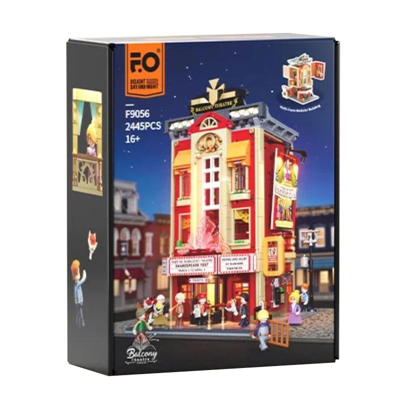 Lumibricks FunWhole F9056 Streamer Theater Xếp hình lắp ráp ghép mô hình nhà hát truyền phát