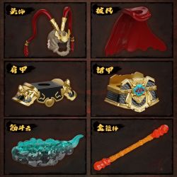 Decool BrickCool 30321 Xếp hình lắp ráp ghép mô hình Hành trình khốc liệt về phía tây: Macaque sáu tai