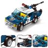 Enlighten 1907 Qman 1907 non  PHỤC KÍCH XE CẢNH SÁT BẰNG BOM BAY bộ đồ chơi xếp lắp ráp ghép mô hình Police POLICE BATTLE FORCE THE STRIKE 186 khối
