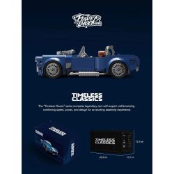 Pinbo PB8818 Xếp hình lắp ráp ghép mô hình Ford Convertible